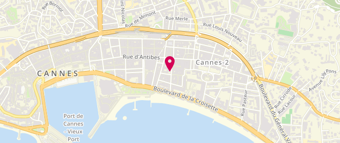 Plan de PIONETTI Philippe, 18 Rue Commandant André, 06400 Cannes