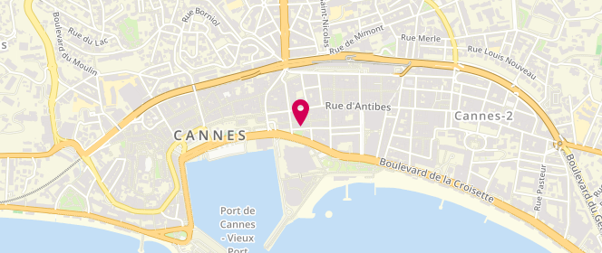 Plan de MARGAILLAN Philippe, 13 Square Mérimée, 06400 Cannes