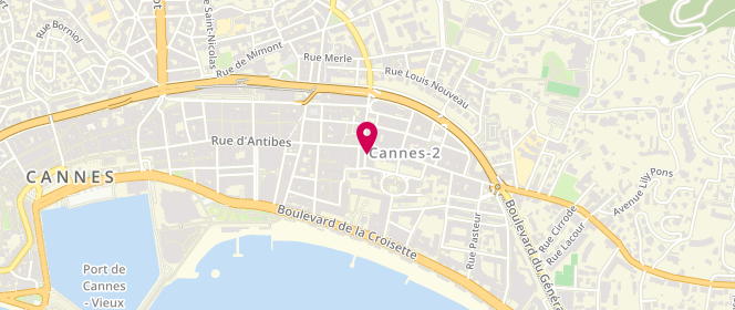Plan de ATLANI Eric, 3 Rue la Fontaine, 06400 Cannes