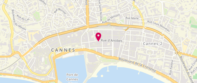 Plan de BONNEFOI Pascal, 32 Rue d'Antibes, 06400 Cannes