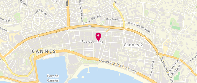 Plan de Safiullina Guzaliya, 64 Rue d'Antibes, 06400 Cannes
