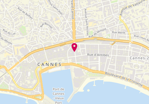 Plan de BELHASSEN Farès, 11 Rue Jean de Riouffe, 06400 Cannes