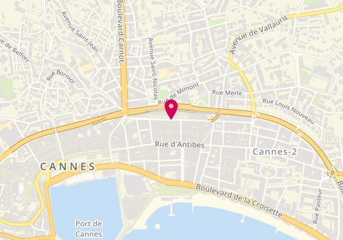 Plan de BLOCH Michel, 8 Rue Jean Jaurès, 06400 Cannes
