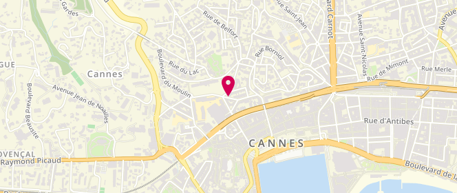Plan de LAUGERY Alain, 14 Boulevard Guynemer, 06400 Cannes