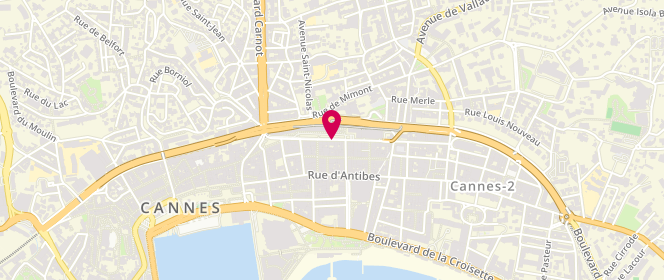 Plan de REQUISTON Richard, 8 Rue Jean Jaurès, 06400 Cannes