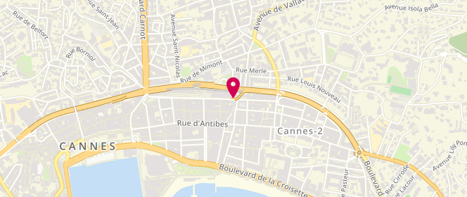 Plan de CAZEAUX Gérard, 1 Rue Jean Jaures, 06400 Cannes
