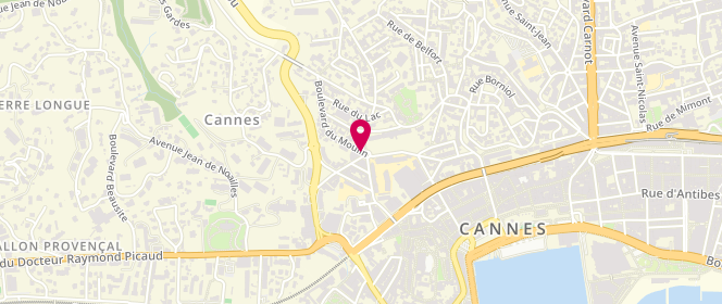 Plan de LOMBARDI-RENUCCI Léa, 6 Place Stanislas, 06400 Cannes