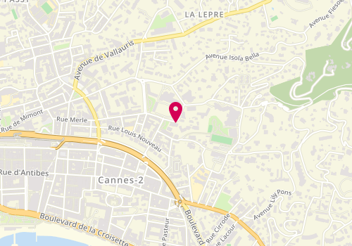 Plan de COLTRI Anna Maria, 32 Boulevard Montfleury, 06400 Cannes