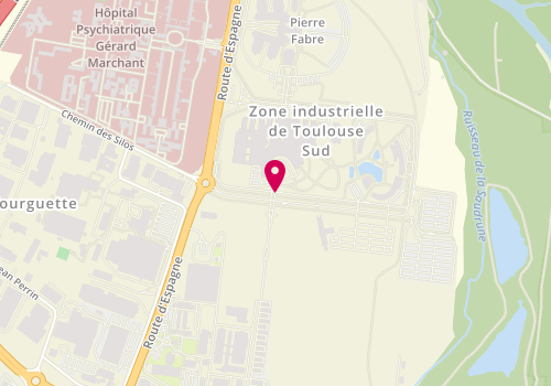 Plan de LARRIEU Delphine, 1 Avenue Irene Joliot Curie, 31059 Toulouse
