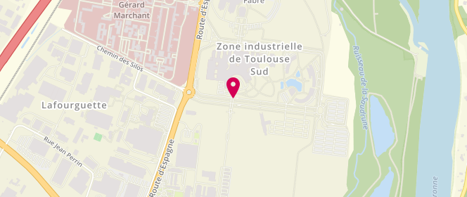 Plan de BROS Marie, 1 Avenue Irene Joliot Curie, 31059 Toulouse