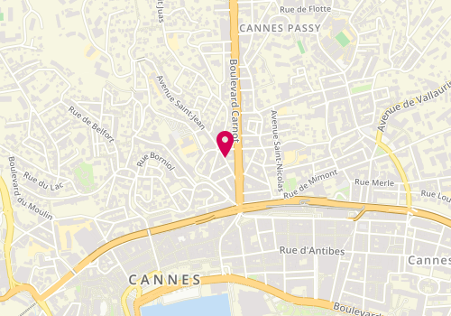 Plan de CASINI Robert, 6 Rue Léopold Bucquet, 06400 Cannes