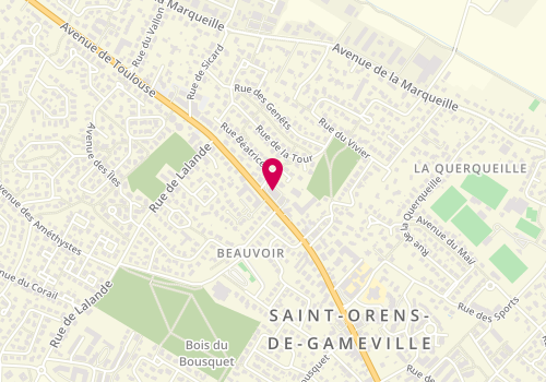 Plan de VALEAN Mariana, 1 Avenue de Gameville, 31650 Saint-Orens-de-Gameville