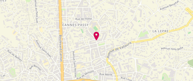Plan de CASCIO Philippe, 75 A Boulevard de la Republique, 06400 Cannes
