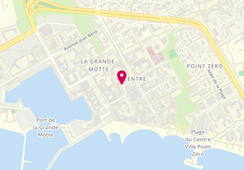 Plan de GINESTE Paul, 92 Rue Frédéric Mistral, 34280 La Grande-Motte