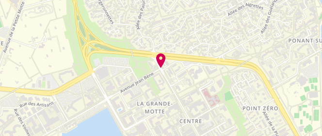 Plan de LAGANA Julien, 55 Avenue de Melgueil, 34280 La Grande-Motte