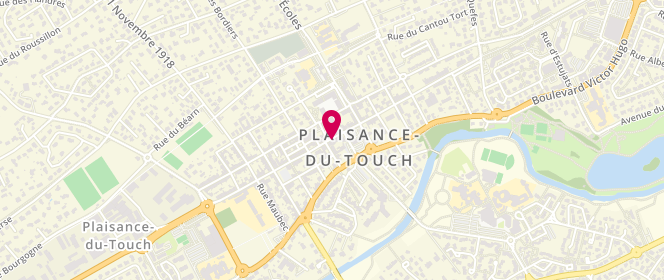 Plan de OLLIEU Christian, 36 Avenue des Pyrénées, 31830 Plaisance-du-Touch