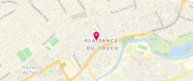 Plan de GUYON-SAINT-JEAN Nadège, 42 Avenue des Pyrenees, 31830 Plaisance-du-Touch