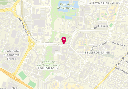 Plan de TRAN Laurent, 64 Allée de Bellefontaine, 31100 Toulouse