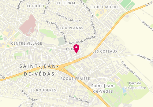 Plan de BOESCH Jean-Luc, Rue André Chamson, 34430 Saint-Jean-de-Védas