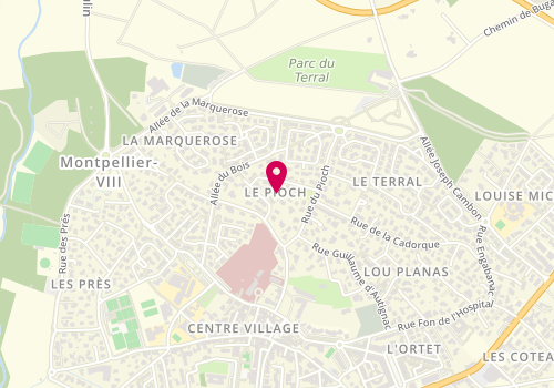Plan de DE LA ARENA Pablo, 1 Place de l'Europe, 34433 Saint-Jean-de-Védas