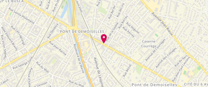 Plan de PENAUD Elodie, 51 Avenue Antoine de Saint Exupéry, 31400 Toulouse