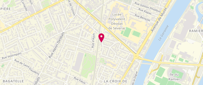 Plan de VO PHAM Luc, 17 Rue Lamothe Langon, 31300 Toulouse