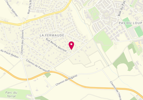 Plan de BARRE Armand, 731 A Chemin de Parreloup, 34430 Saint-Jean-de-Védas