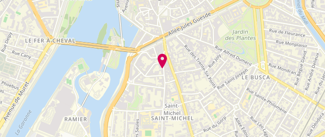 Plan de ZEKRI Jacques, 105 Rue Achille Viadieu, 31400 Toulouse