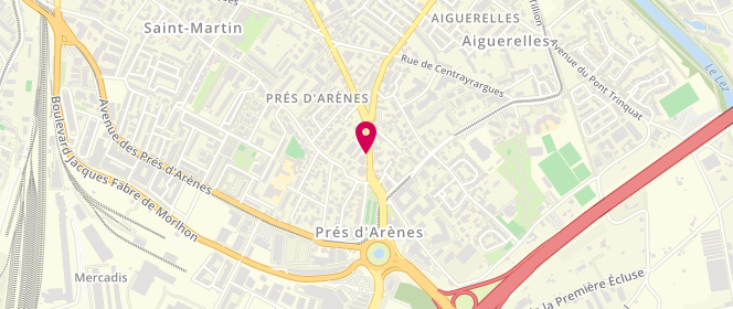 Plan de POCHIC Julie, 158 Avenue de Palavas, 34000 Montpellier