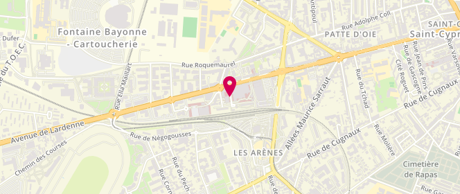 Plan de OBADIA Henri, 3 Avenue Remy Sans, 31300 Toulouse