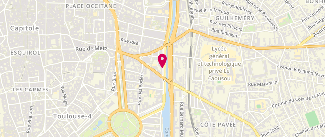 Plan de BOUCHET Lisa, 3 Rue Port Saint Etienne, 31000 Toulouse