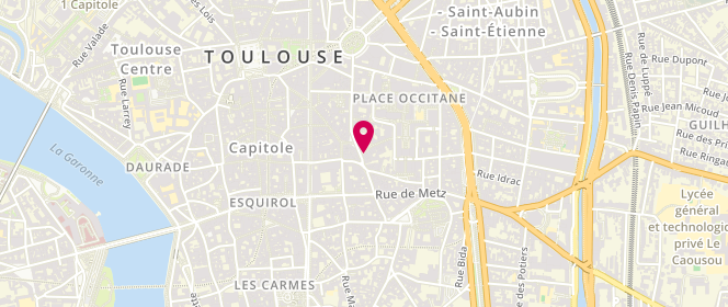 Plan de CORMAN André, 24 Place Saint Georges, 31000 Toulouse