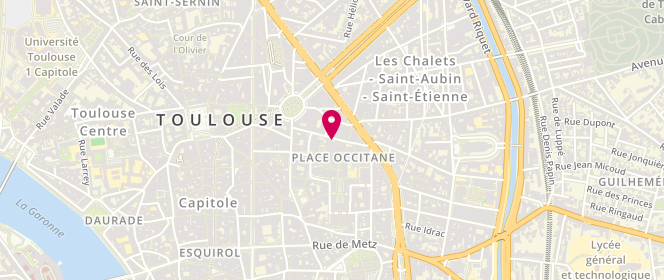Plan de ALLOUNE Taoufik, 18 Rue Maurice Fonvieille, 31000 Toulouse
