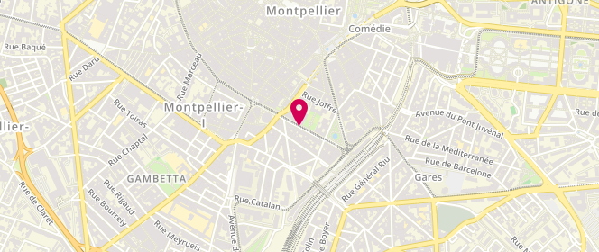 Plan de VILLERABEL Charles, 11 Rue de la République, 34000 Montpellier