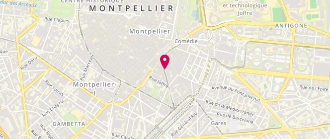Plan de OKS Stéphane, 7 Rue Maguelone, 34000 Montpellier