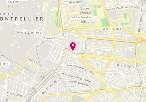 Plan de LUSSAC Elodie, 265 Avenue des Etats du Languedoc, 34000 Montpellier