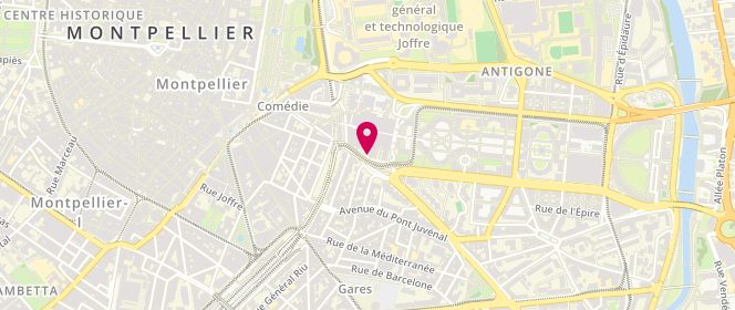 Plan de PECQUERY Evelyne, 265 Avenue des États du Languedoc, 34000 Montpellier