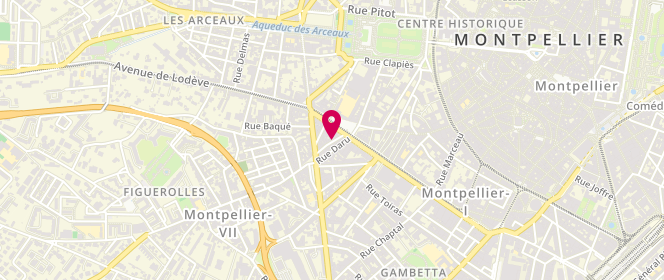 Plan de BOUMERFEG Mohamed Rafik, 6 Rue du Faubourg Figuerolles, 34000 Montpellier