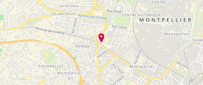 Plan de LÉGER Aurore, 18 Rue Emile Zola, 34000 Montpellier