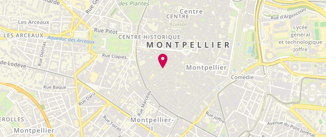 Plan de GUETTARD Emilie, 21 Avenue de Castelnau, 34000 Montpellier