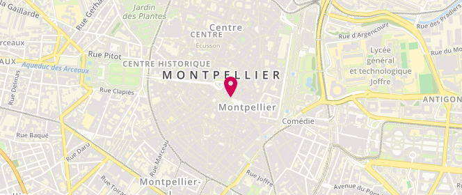 Plan de ATLAN Sophie, 1 Rue de l'Aiguillerie, 34000 Montpellier