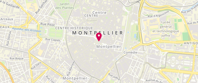 Plan de MARRACHE Jean Claude, 5 Rue de la Loge, 34000 Montpellier