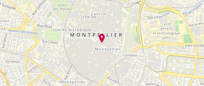 Plan de VERNET Jean Claude, 5 Rue de l'Aiguillerie, 34000 Montpellier