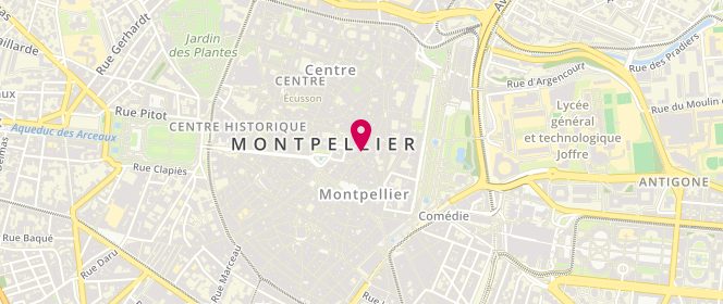 Plan de MOSZKOWICZ Corinne, 24 Rue de l'Aiguillerie, 34000 Montpellier