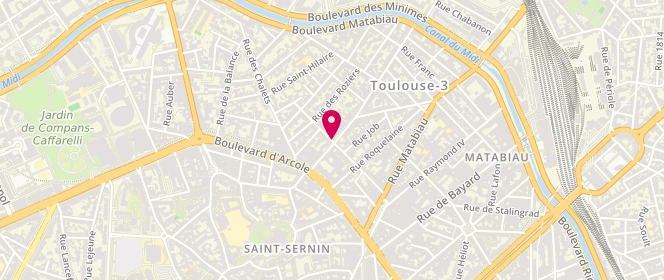 Plan de BERNIOLLES Alain, 15 Bis Rue de la Concorde, 31000 Toulouse