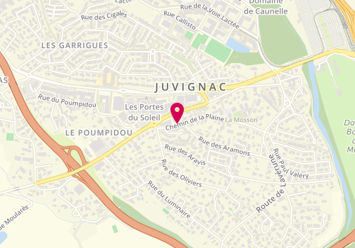 Plan de TORRES Jean Michel, 58 Chemin de la Plaine, 34990 Juvignac