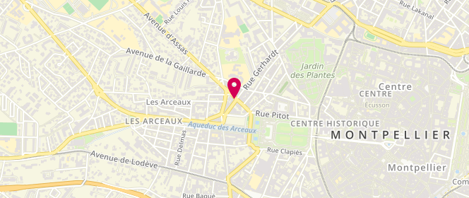 Plan de ALABERT Jean Pierre, 11 Avenue d'Assas, 34000 Montpellier