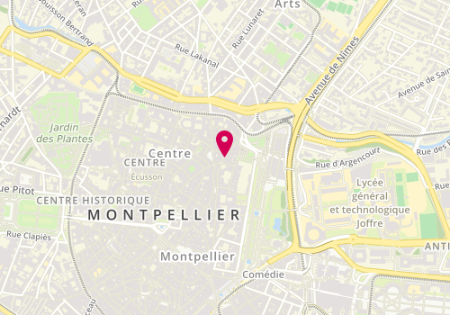 Plan de MATHIEU Hervé, 6 Rue Font Pila Saint Gély, 34000 Montpellier