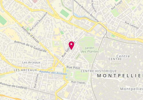 Plan de GRELLET Laure, 19 Bis Rue Magnol, 34000 Montpellier