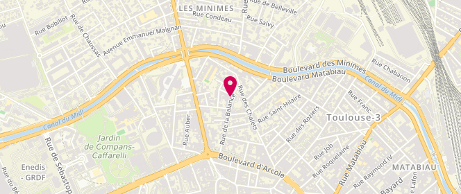 Plan de CAMBON Laurent, 41 Rue de la Balance, 31000 Toulouse